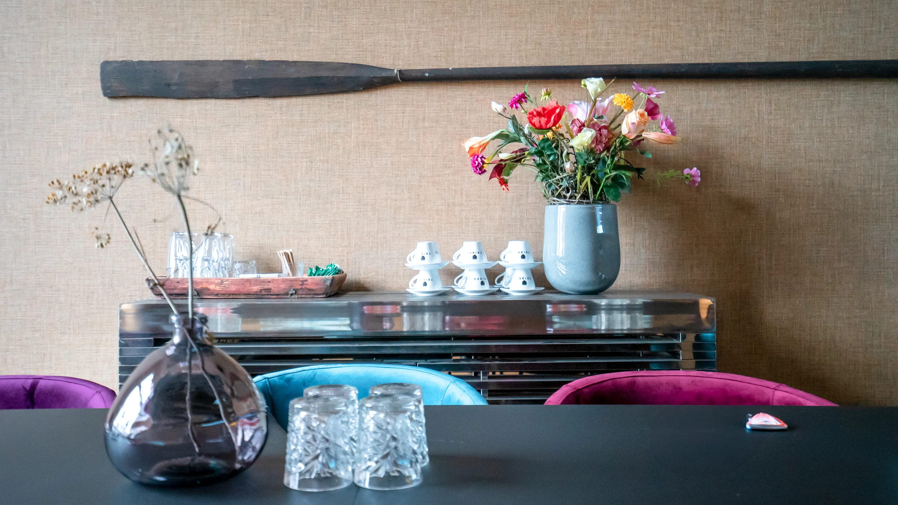 Meeting room at Tribes Amsterdam Raamplein
